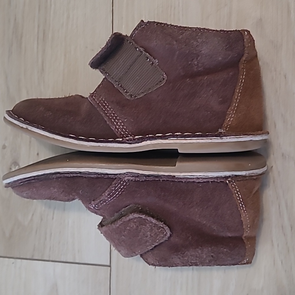 L'Amour Brown Suede Kids Boots Size 10 - Picture 3 of 9